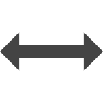 Arrows Long H SVG Icon